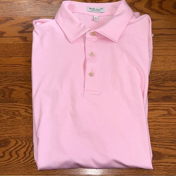 Peter Millar Pink Polo - Picture 1 of 3